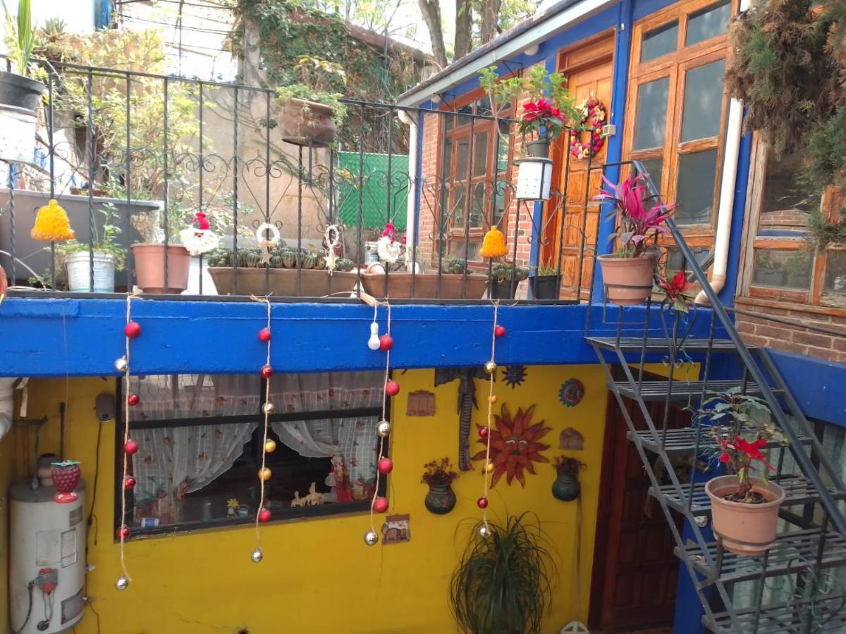 Coyoacan Departamento Tipo Colonial Kota Meksiko Bagian luar foto